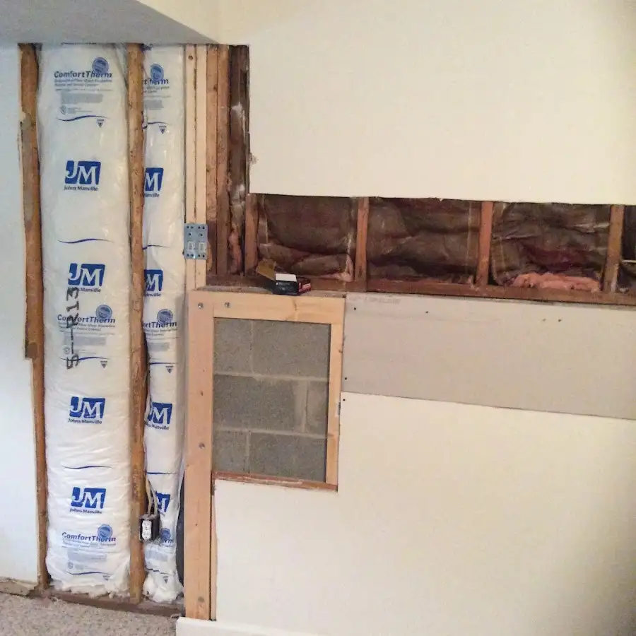 Wall insulation replacement during Odor Removal & Deodorization in Blacklick Estates